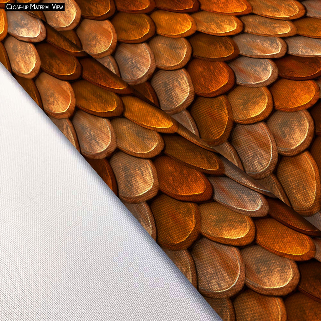 Rusted Body Armor Footstool Footrest Puffy Pouffe Ottoman Bean Bag | Canvas Fabric