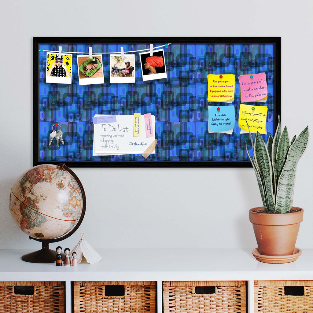 Thoughtful Design D2 Bulletin Board Notice Pin Board Soft Board | Framed