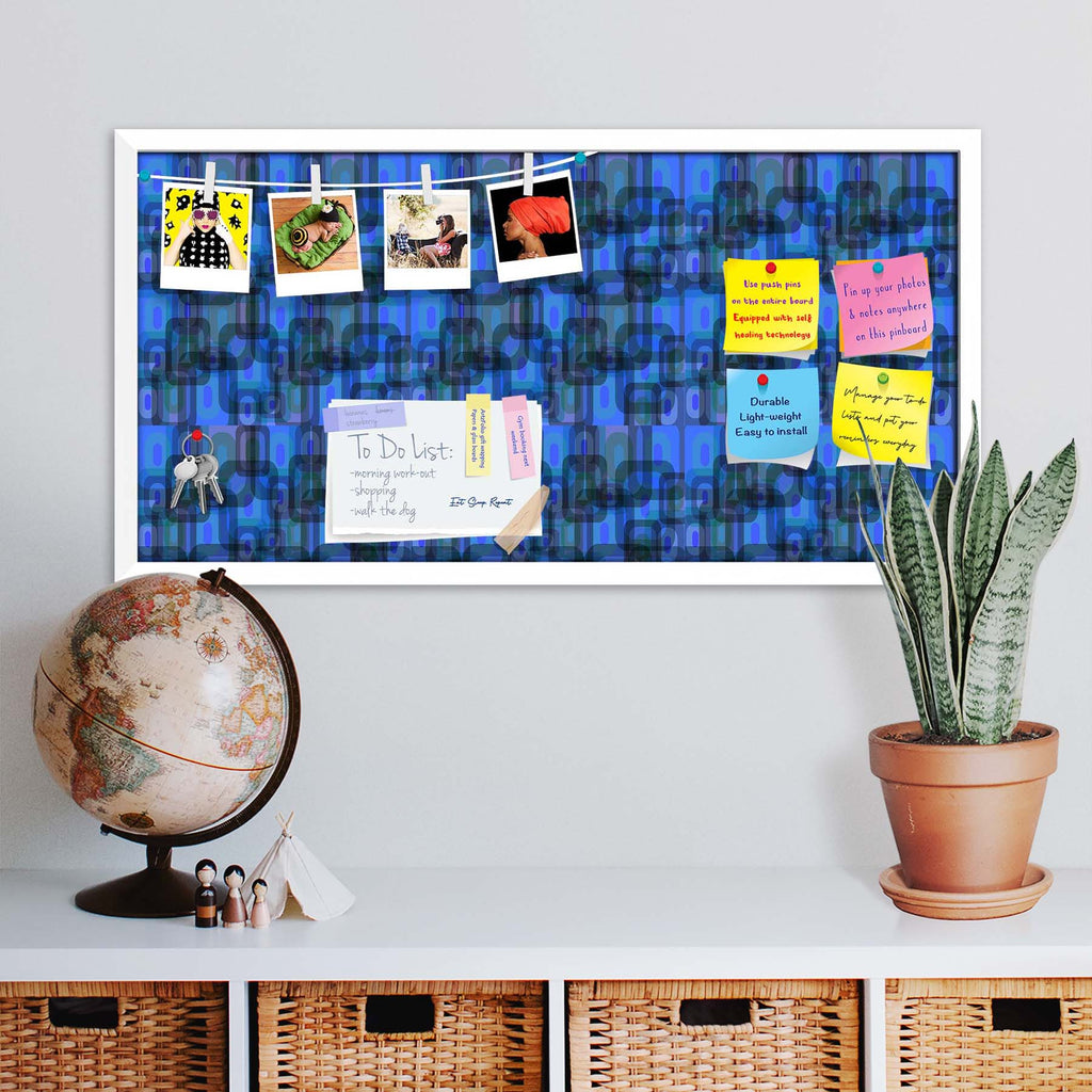 Thoughtful Design D2 Bulletin Board Notice Pin Board Soft Board | Framed