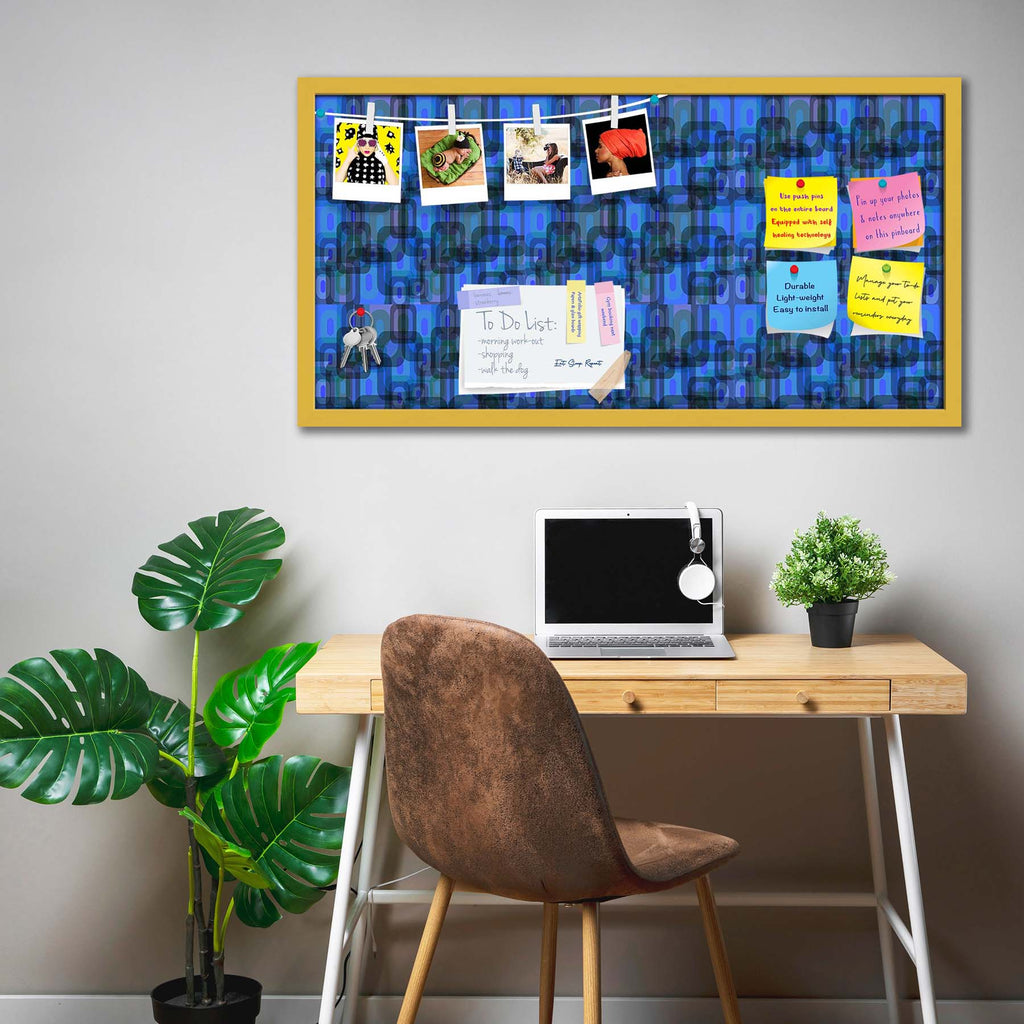 Thoughtful Design D2 Bulletin Board Notice Pin Board Soft Board | Framed