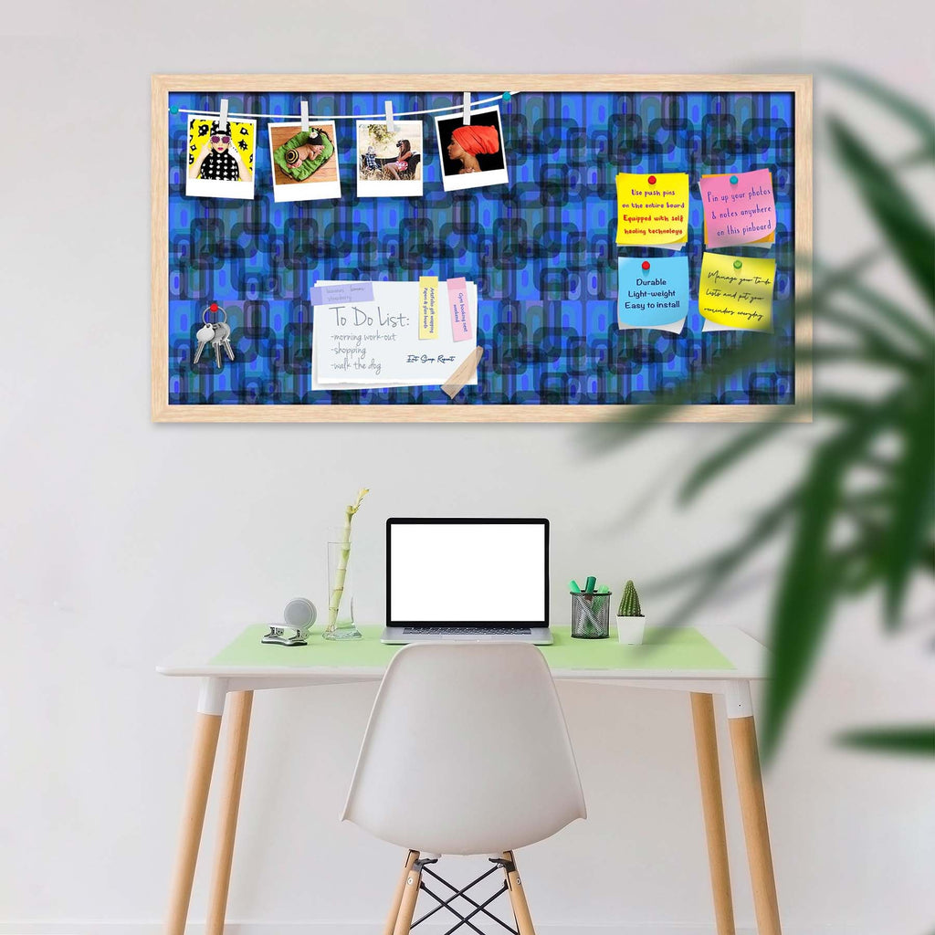 Thoughtful Design D2 Bulletin Board Notice Pin Board Soft Board | Framed