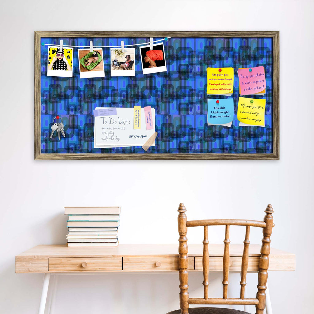 Thoughtful Design D2 Bulletin Board Notice Pin Board Soft Board | Framed
