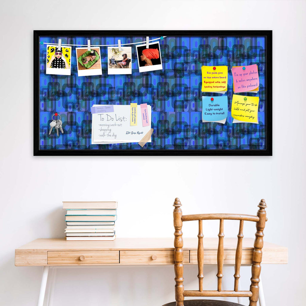 Thoughtful Design D2 Bulletin Board Notice Pin Board Soft Board | Framed