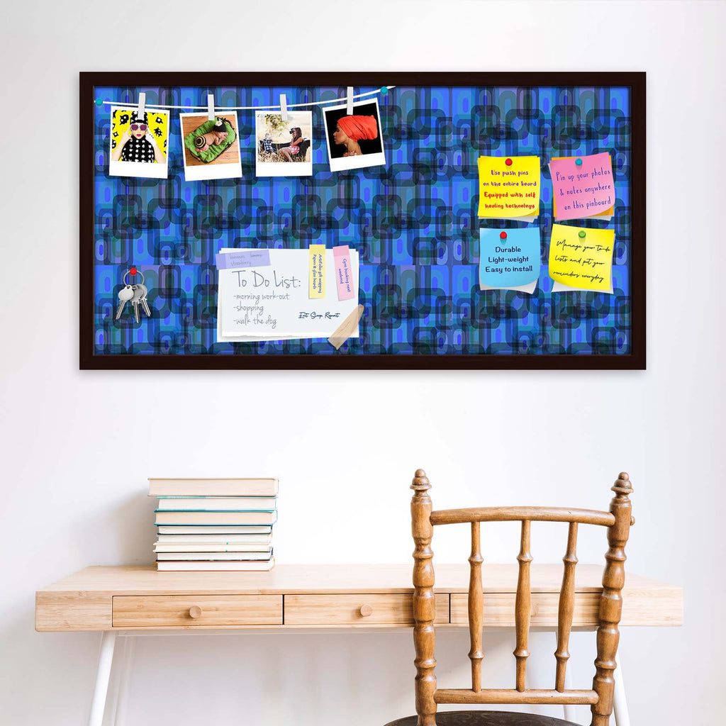 Thoughtful Design D2 Bulletin Board Notice Pin Board Soft Board | Framed