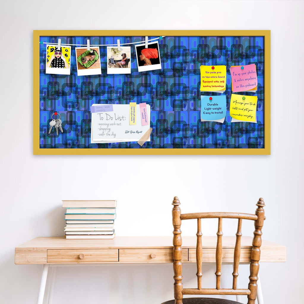 Thoughtful Design D2 Bulletin Board Notice Pin Board Soft Board | Framed