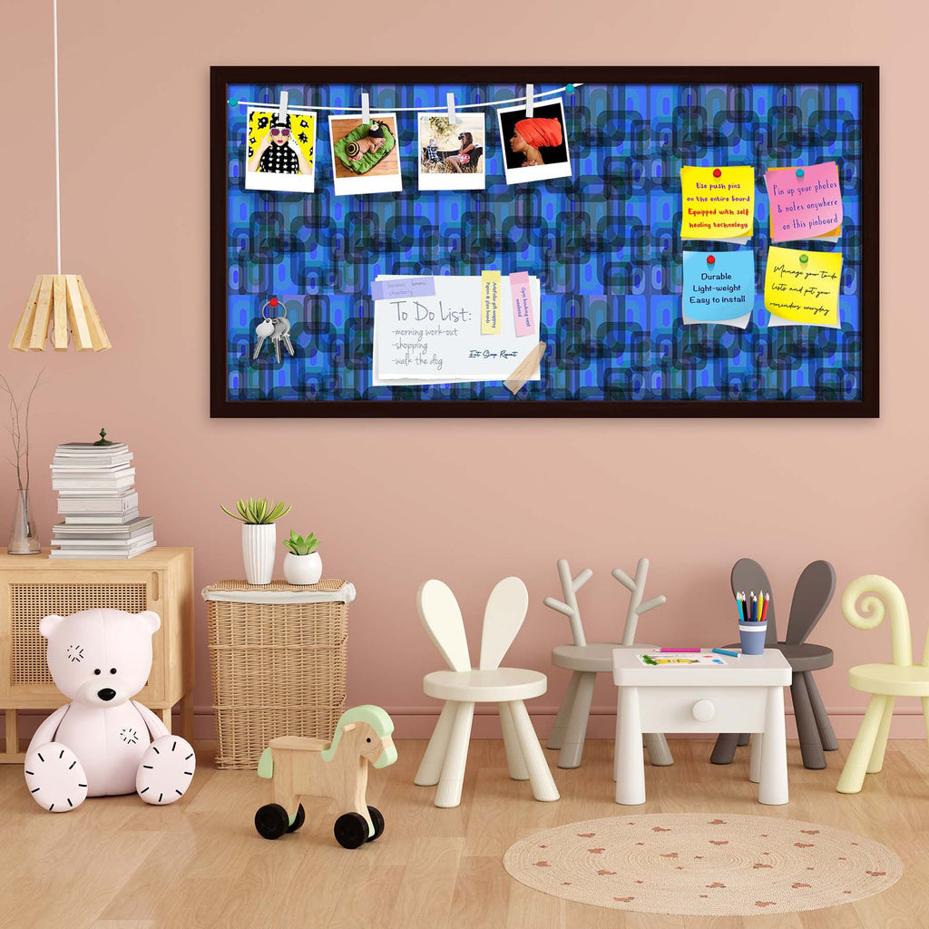 Thoughtful Design D2 Bulletin Board Notice Pin Board Soft Board | Framed