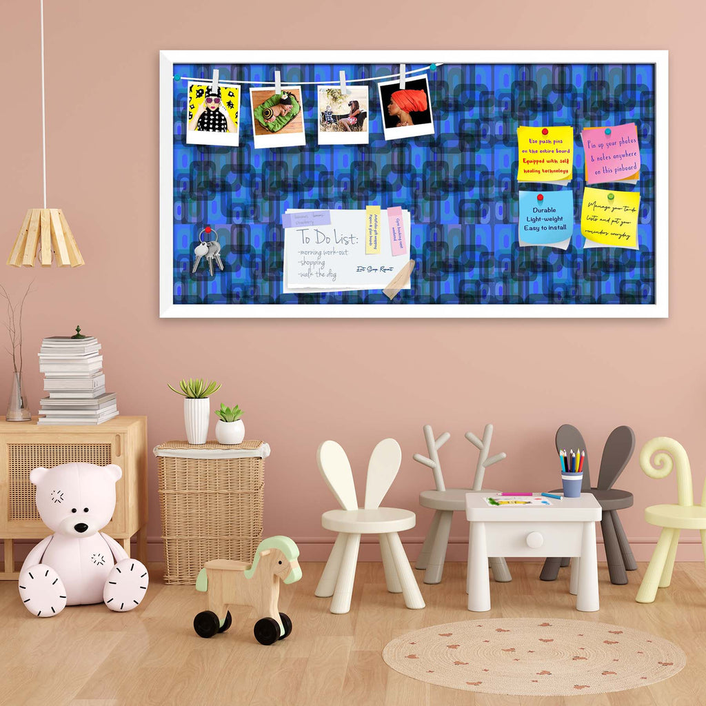 Thoughtful Design D2 Bulletin Board Notice Pin Board Soft Board | Framed