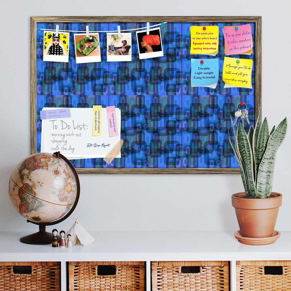 Thoughtful Design D2 Bulletin Board Notice Pin Board Soft Board | Framed