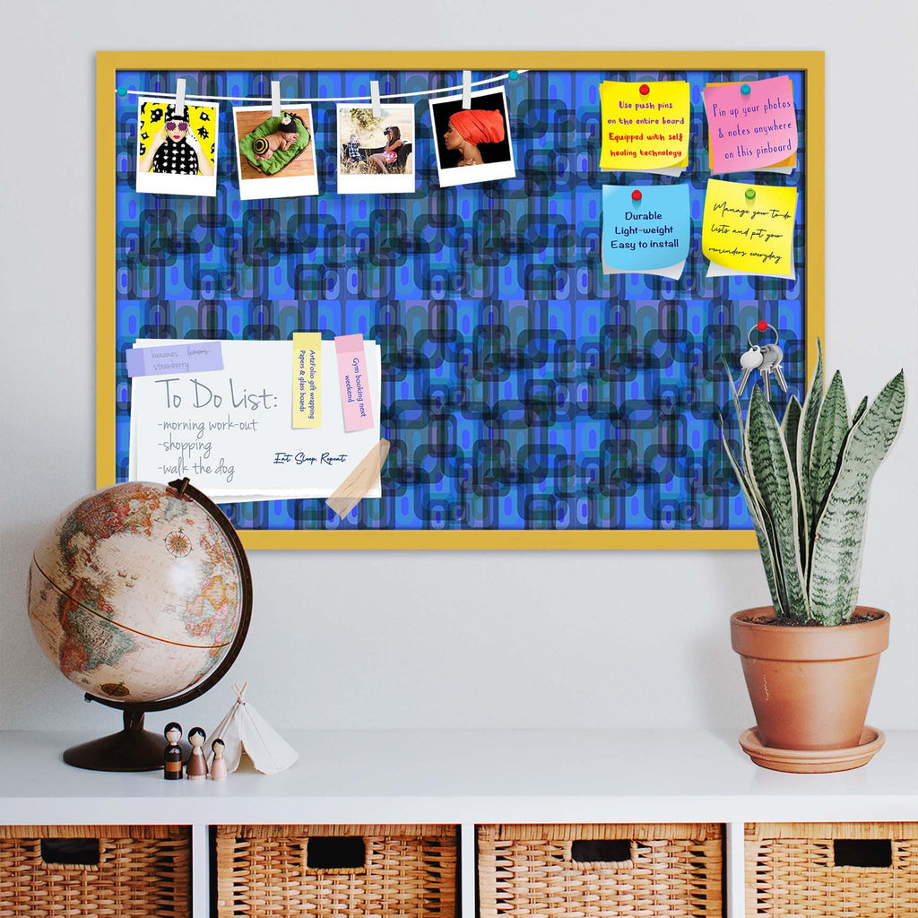 Thoughtful Design D2 Bulletin Board Notice Pin Board Soft Board | Framed