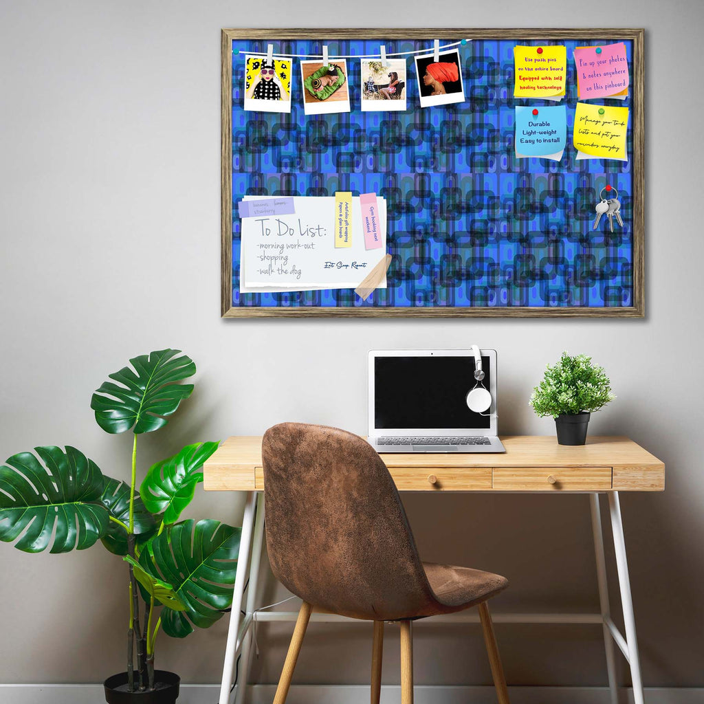 Thoughtful Design D2 Bulletin Board Notice Pin Board Soft Board | Framed