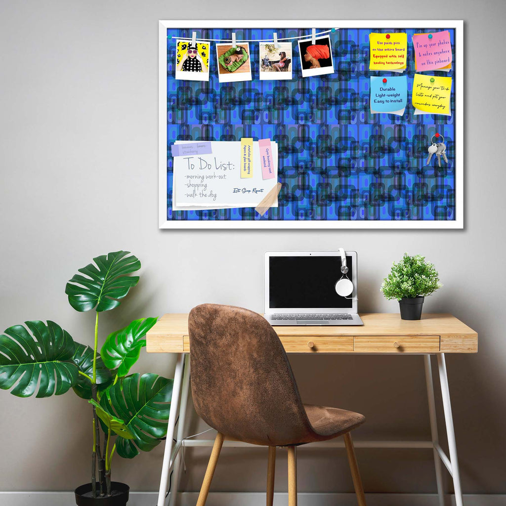 Thoughtful Design D2 Bulletin Board Notice Pin Board Soft Board | Framed