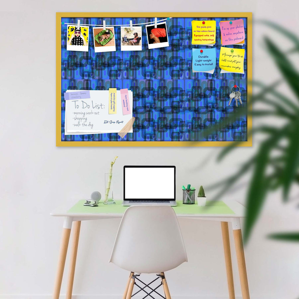 Thoughtful Design D2 Bulletin Board Notice Pin Board Soft Board | Framed