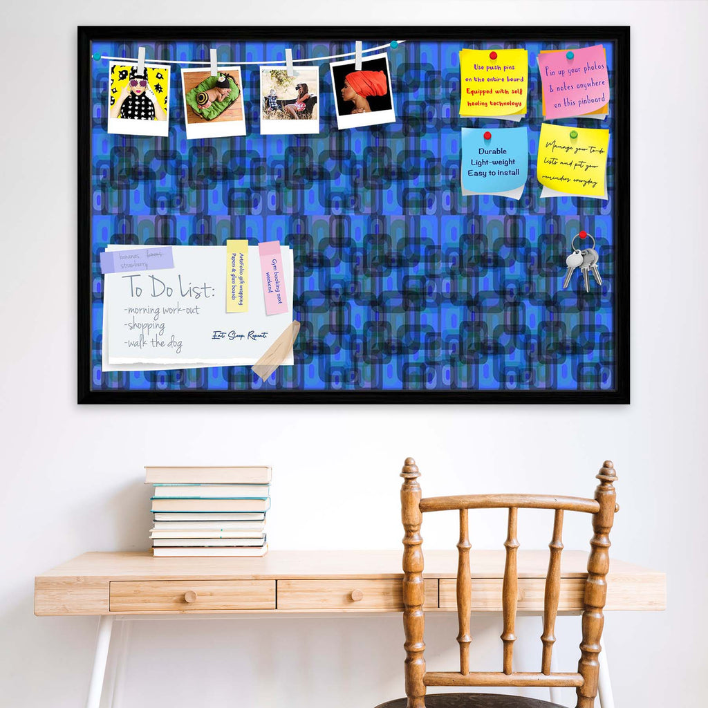 Thoughtful Design D2 Bulletin Board Notice Pin Board Soft Board | Framed